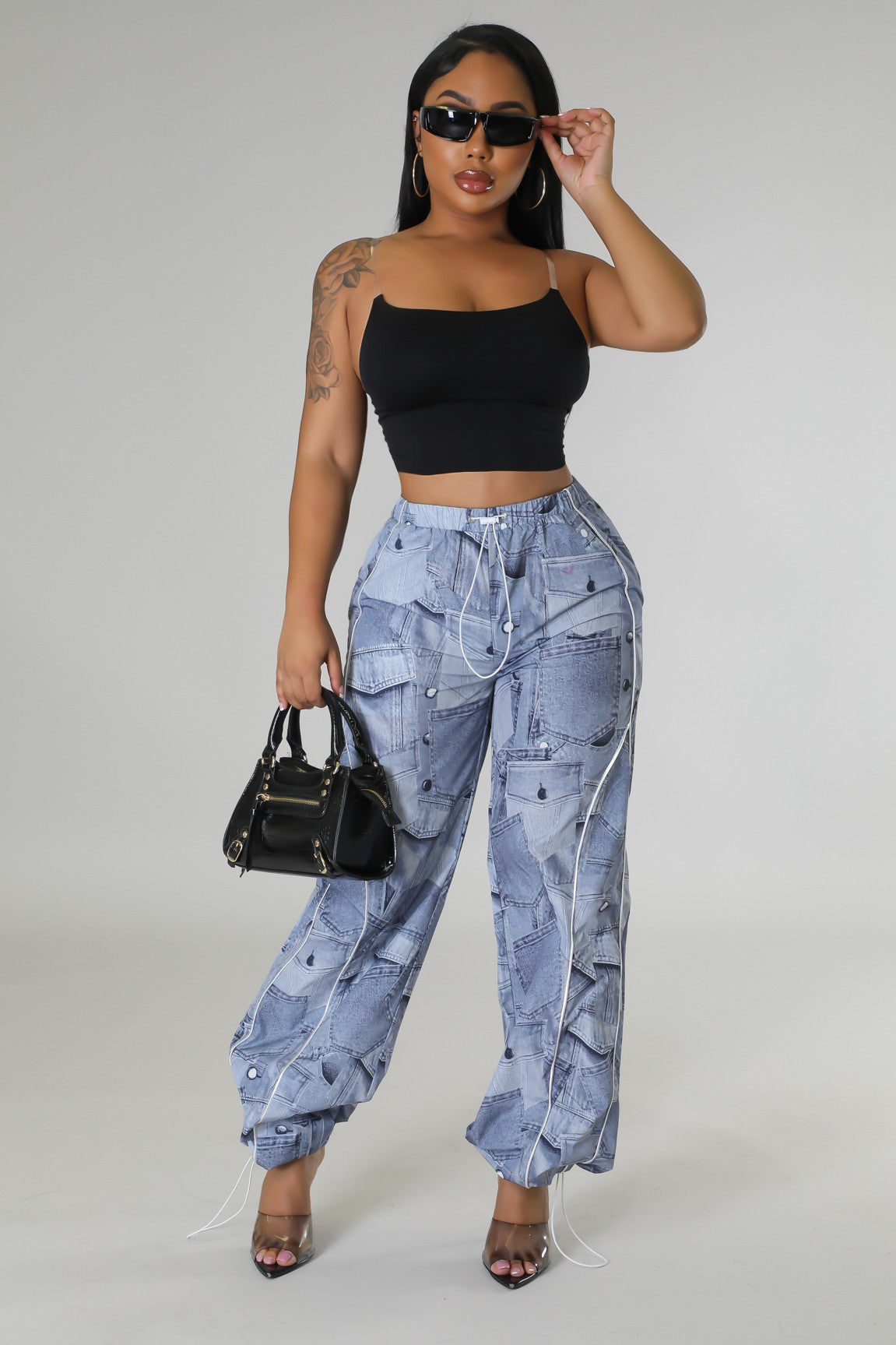 Denim Doll Pants