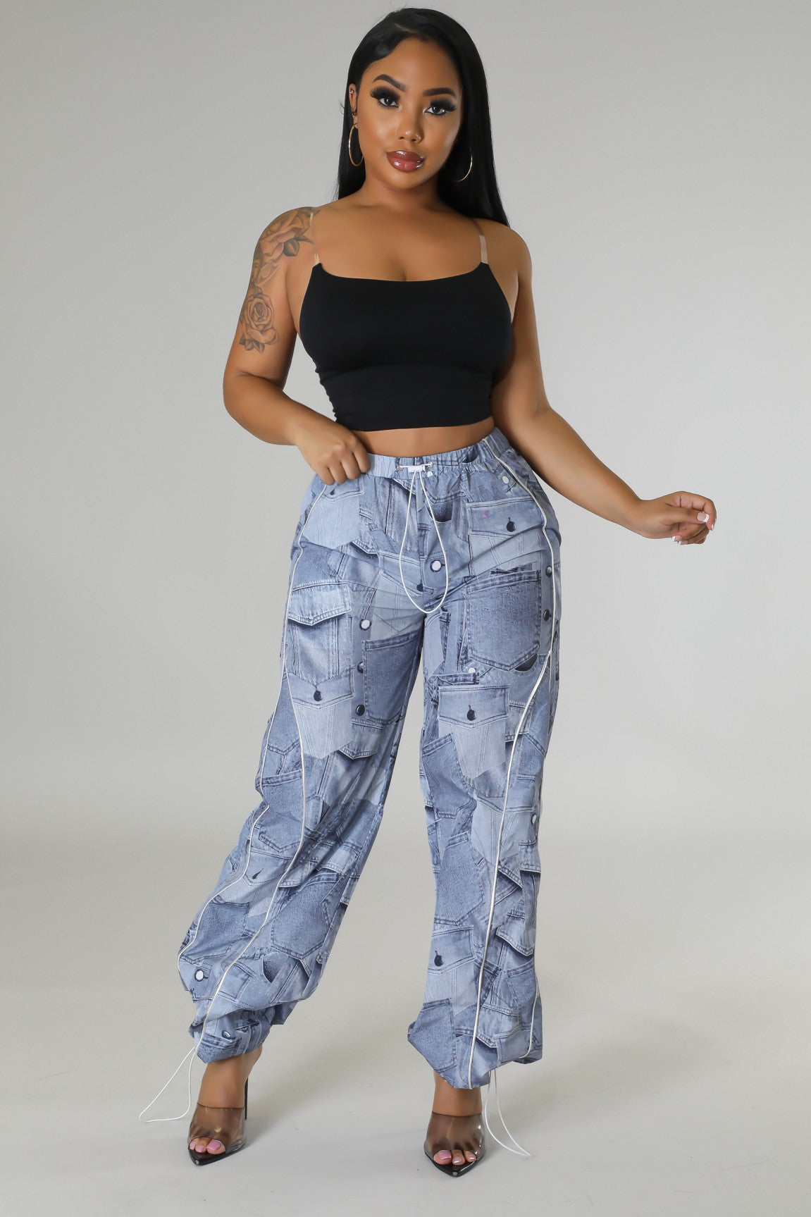 Denim Doll Pants