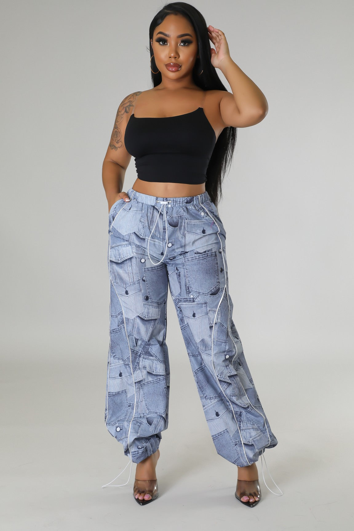 Denim Doll Pants