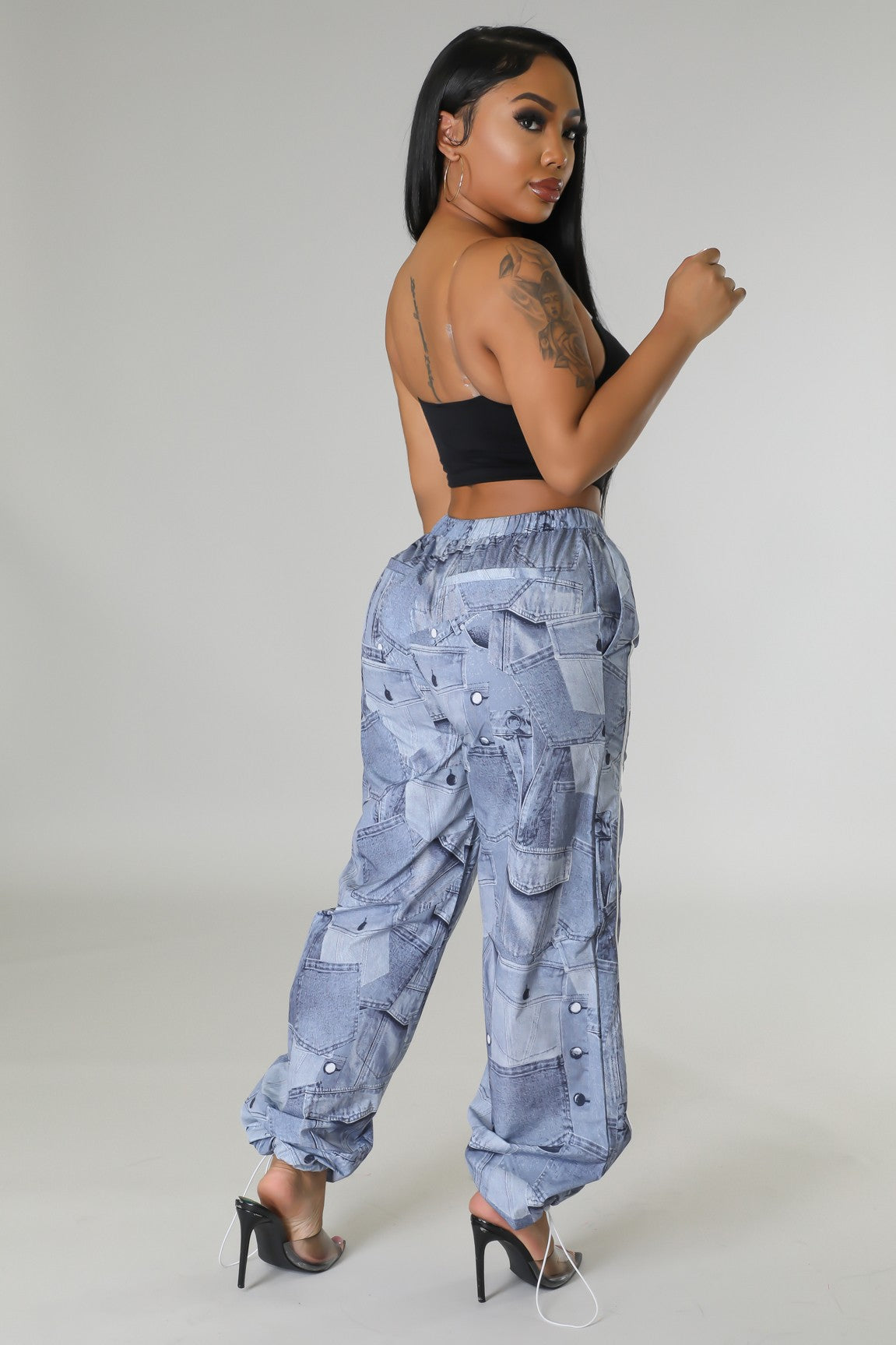 Denim Doll Pants