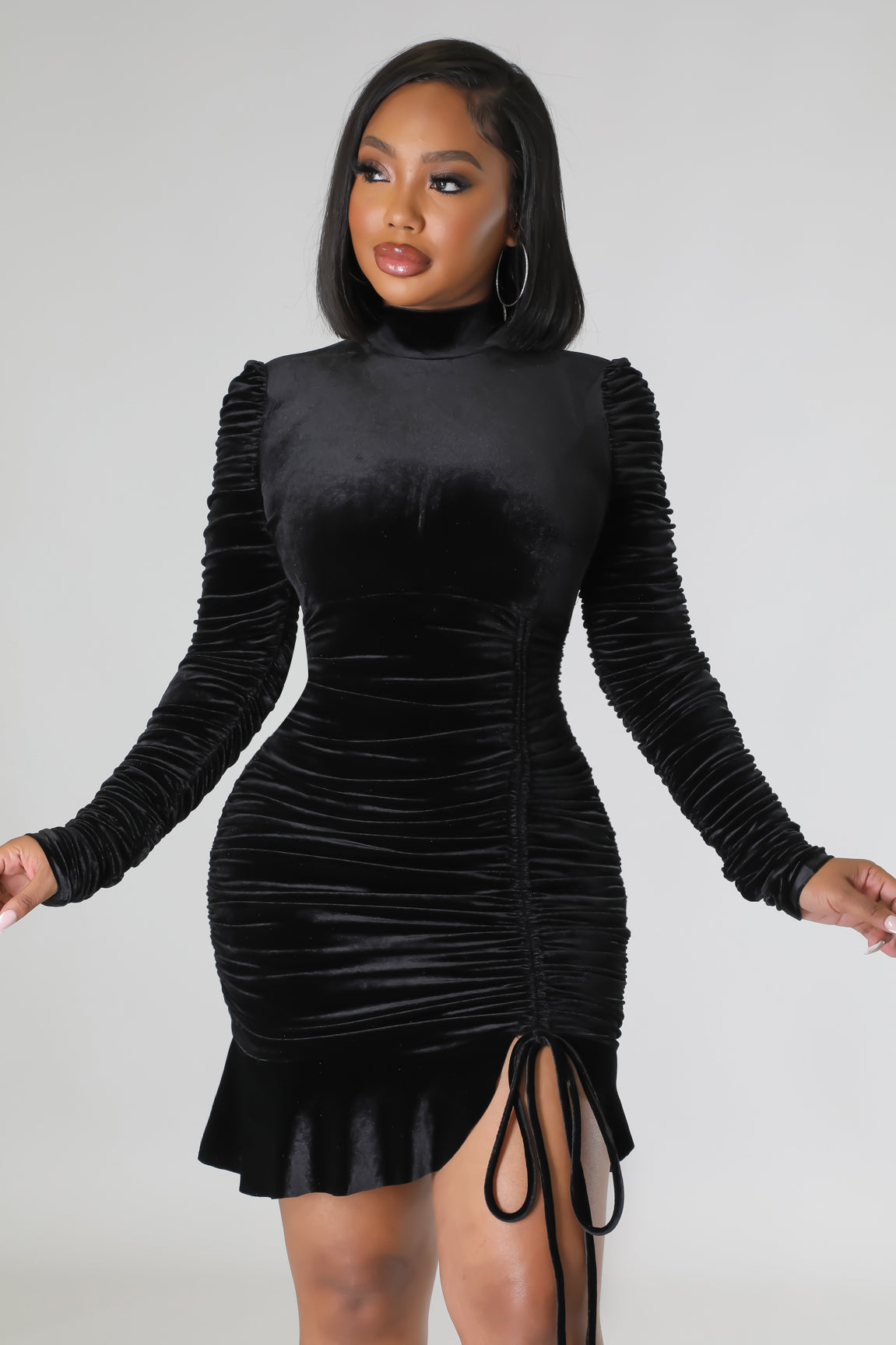 Velvet Baddie Dress