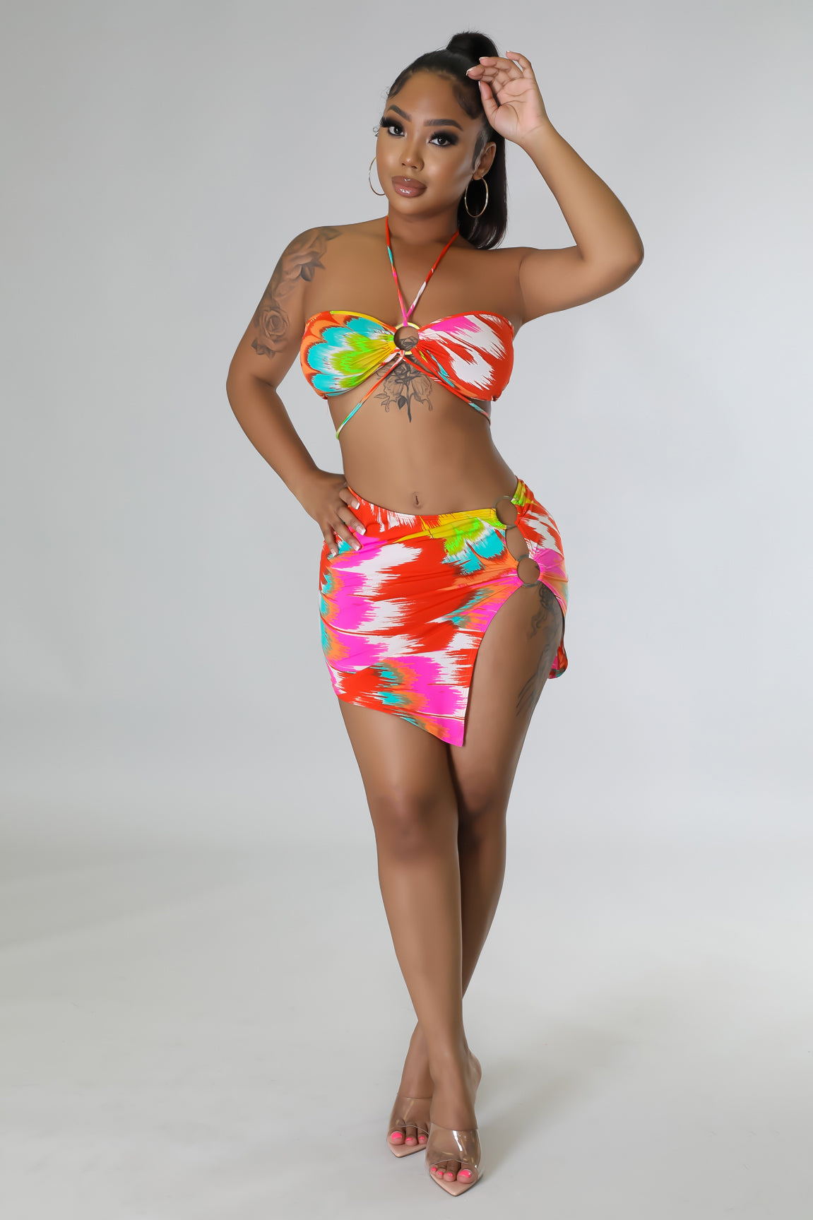 Katrina Babe Skirt Set