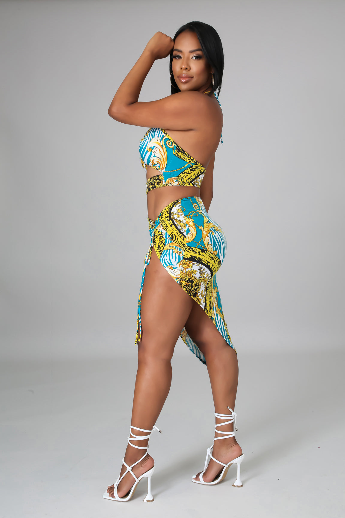 Island Mojitos Skirt Set