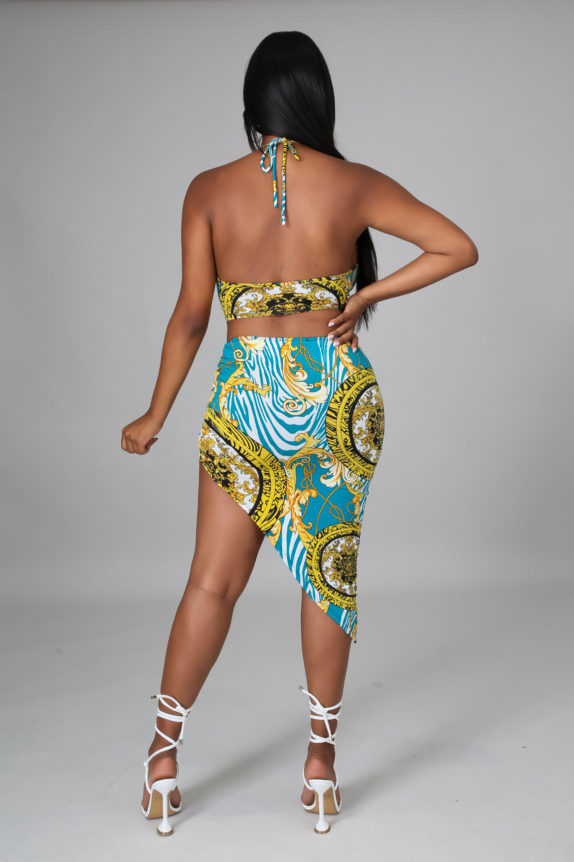 Island Mojitos Skirt Set