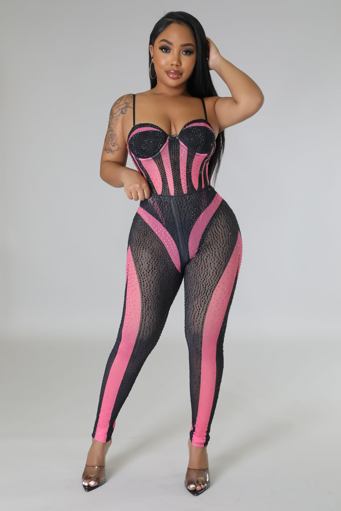 Jayda Babe Bodysuit Legging Set