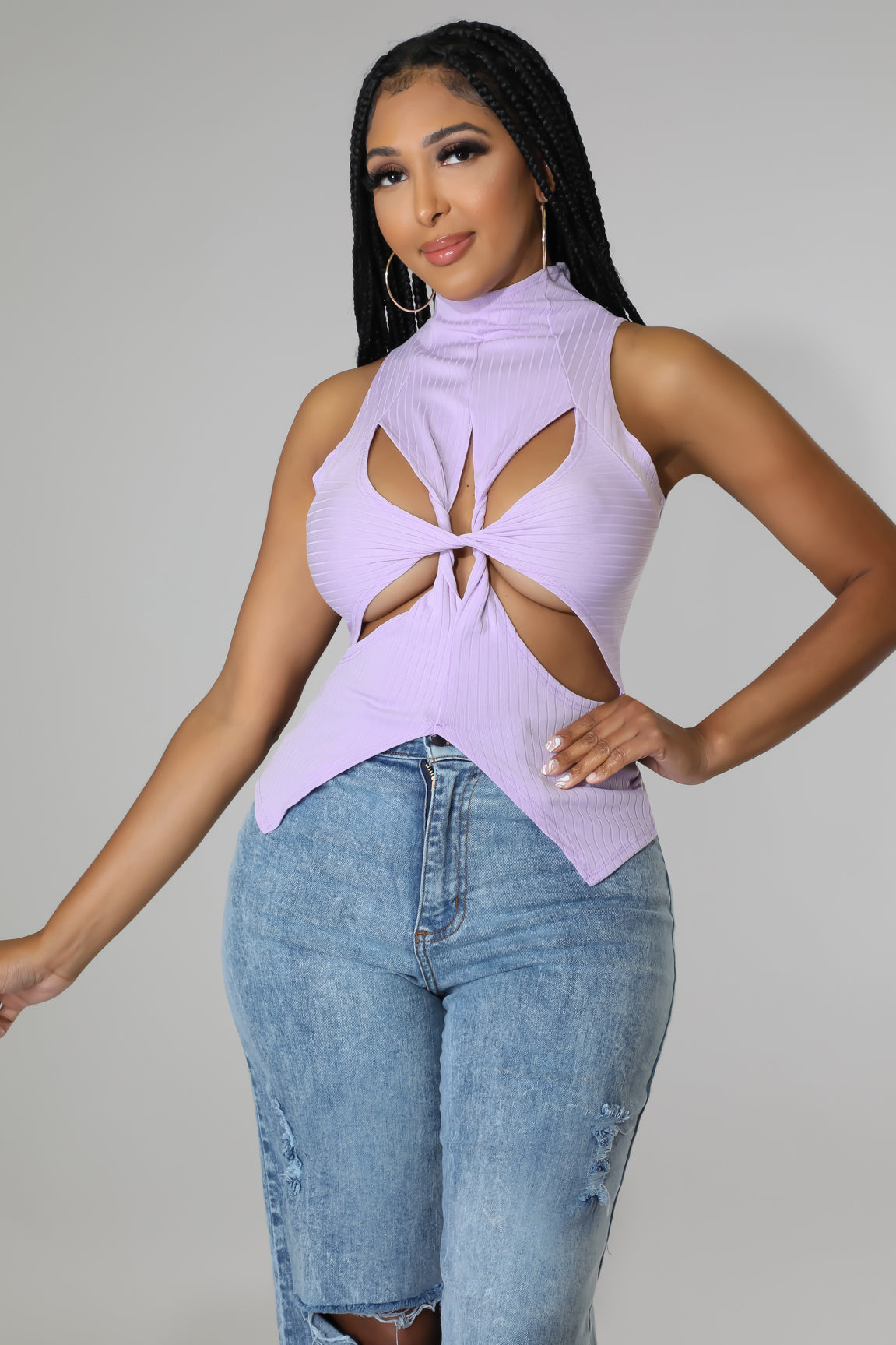 Peak-a-Boo Babe Top