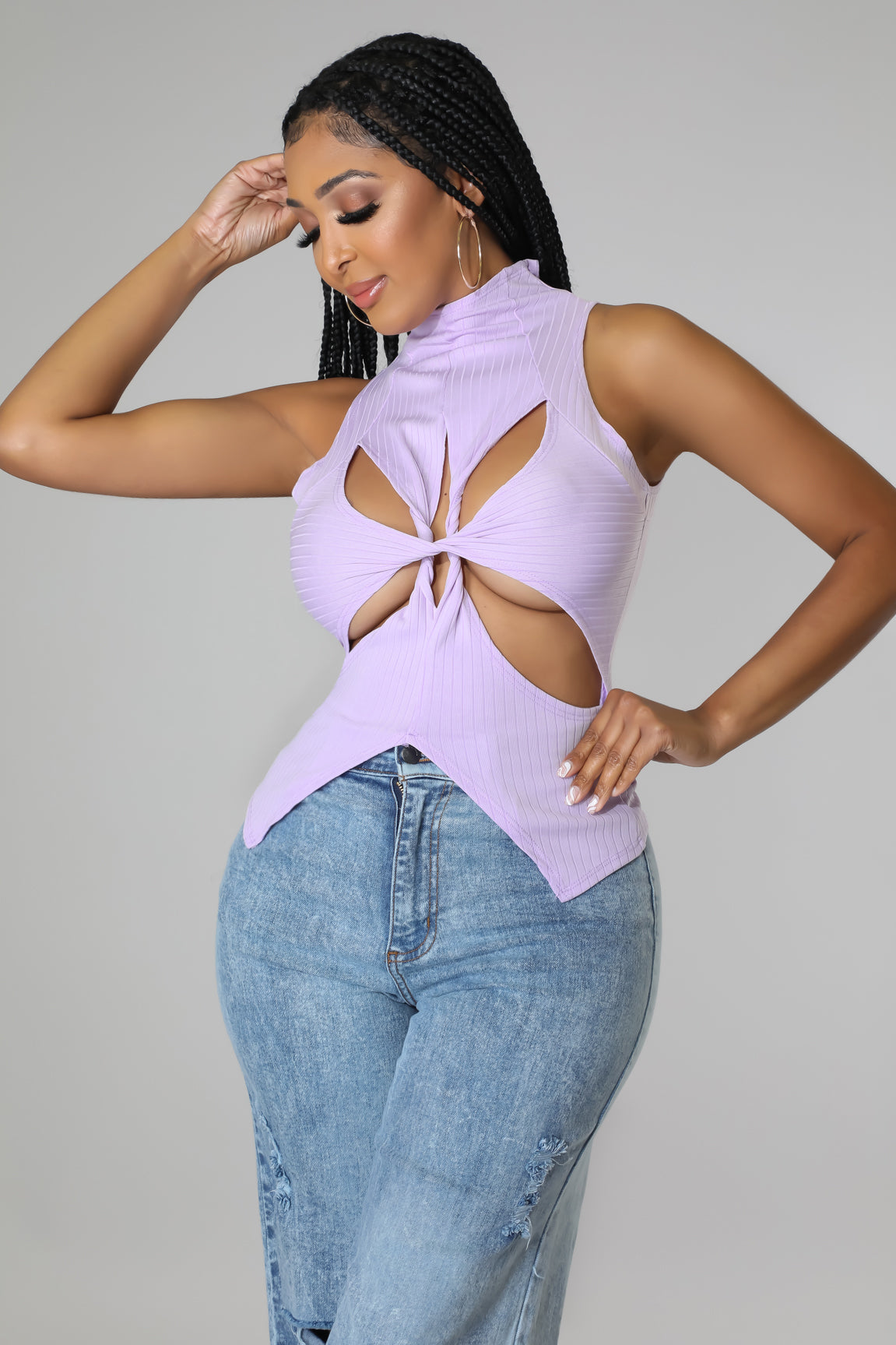 Peak-a-Boo Babe Top