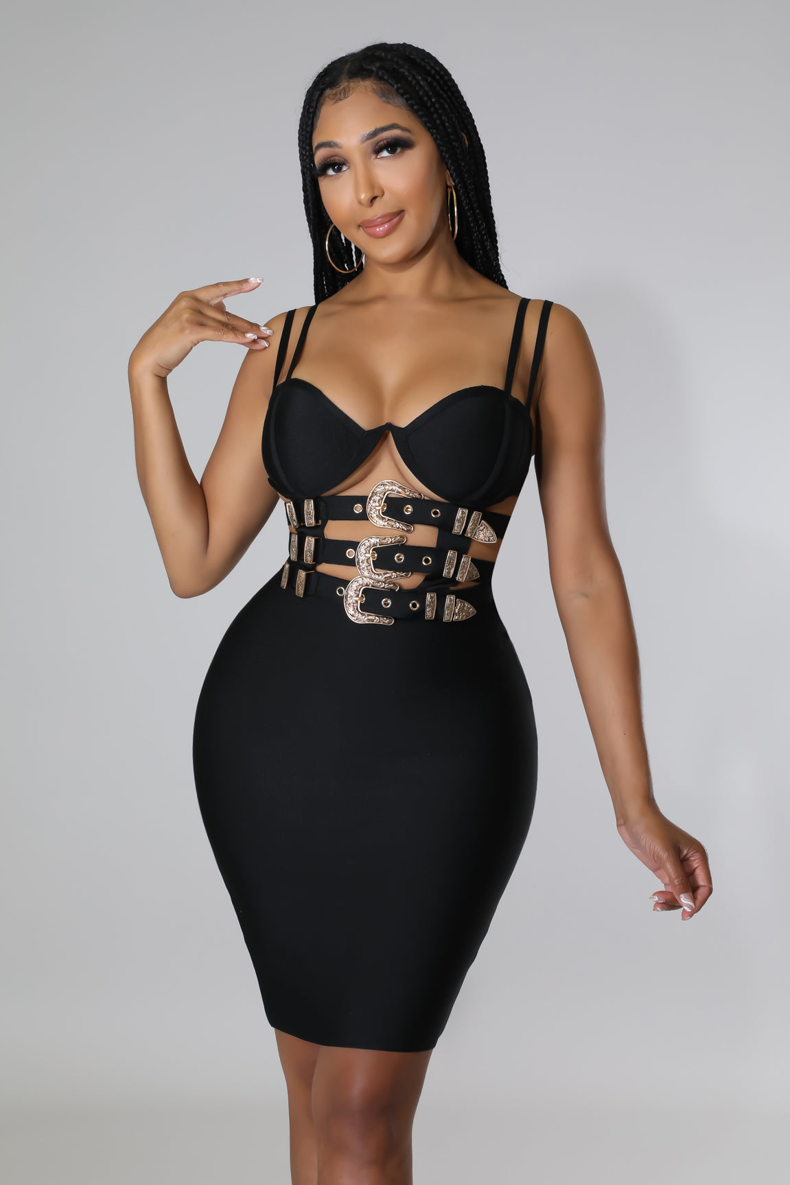 Buckle Me Up Dress