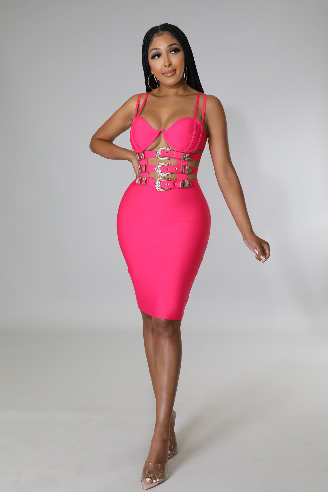 Buckle Me Up Dress