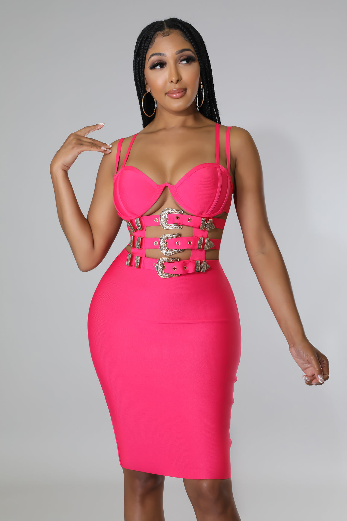 Buckle Me Up Dress