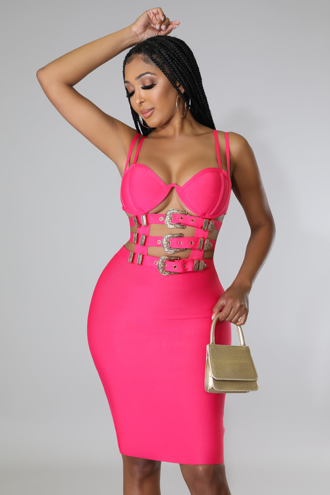 Buckle Me Up Dress