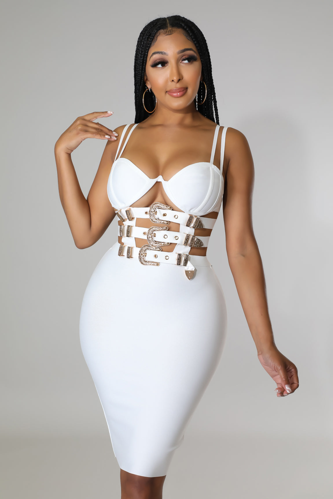 Buckle Me Up Dress