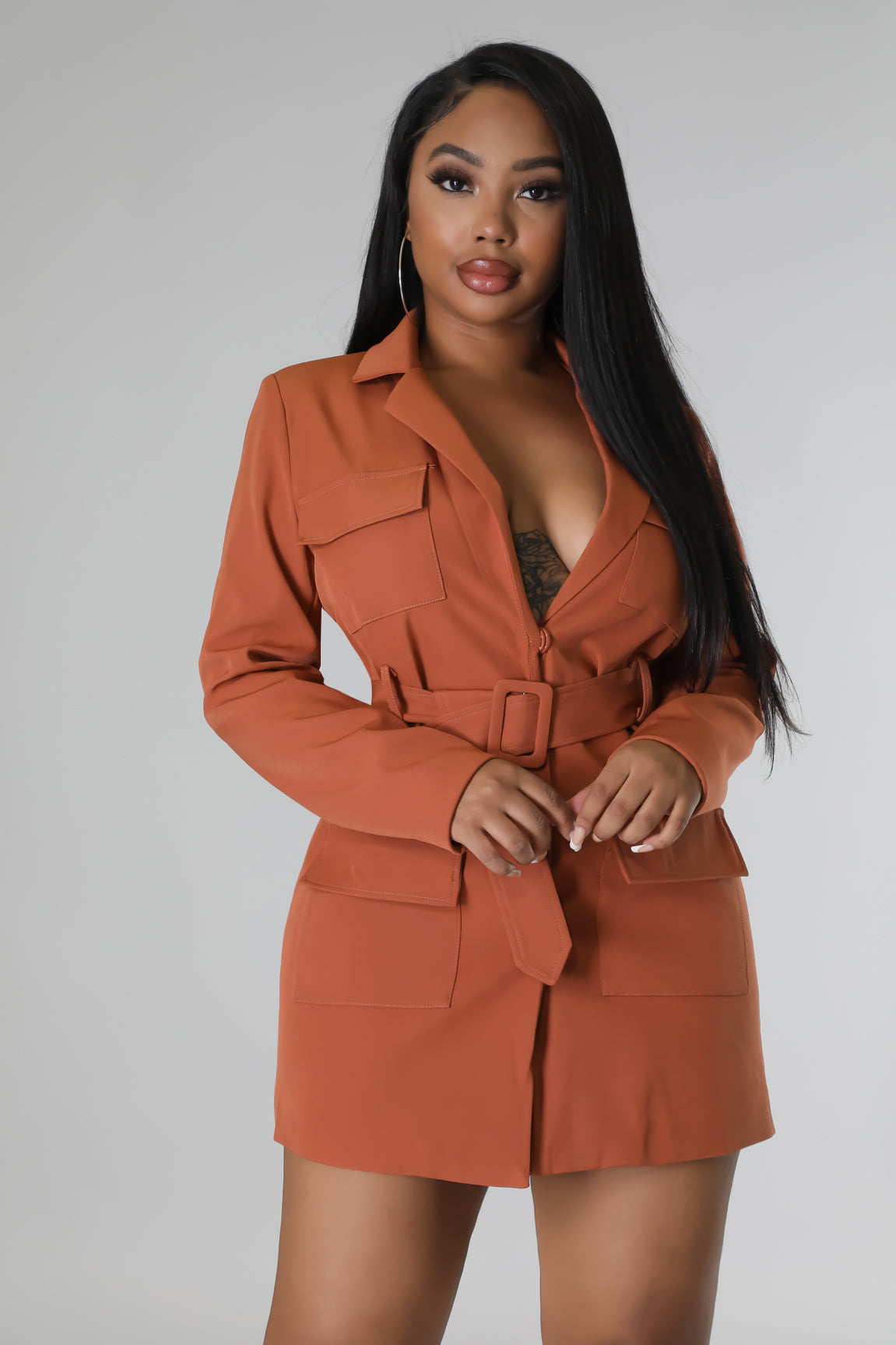 Classy It Up Jacket Dress