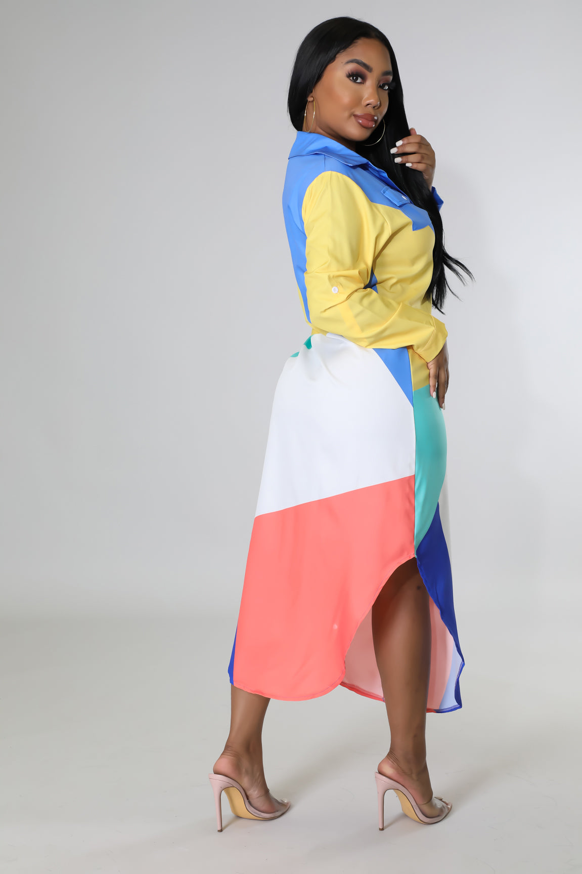 Block Him Dress