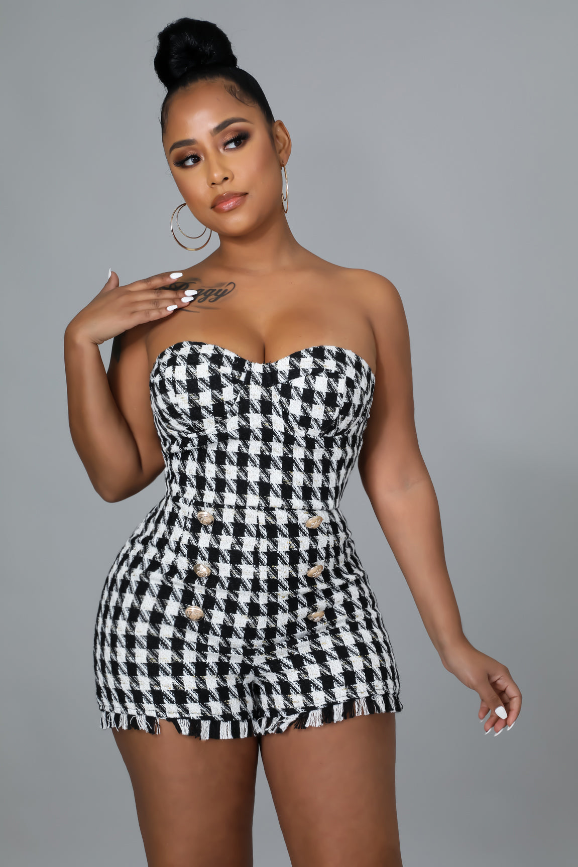 Business Plans Romper Set