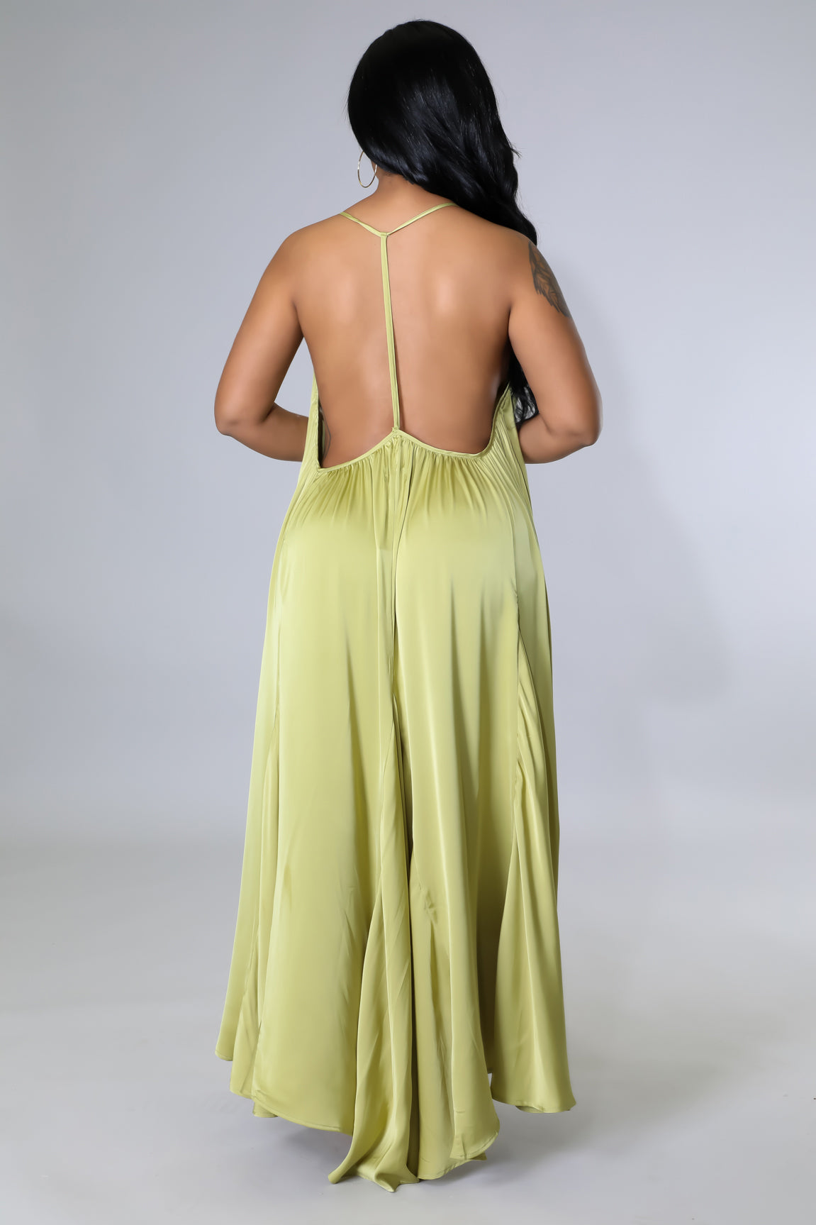 Satin Baby Dress