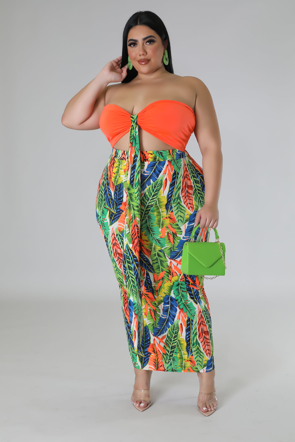 Craving Tropics Skirt Set