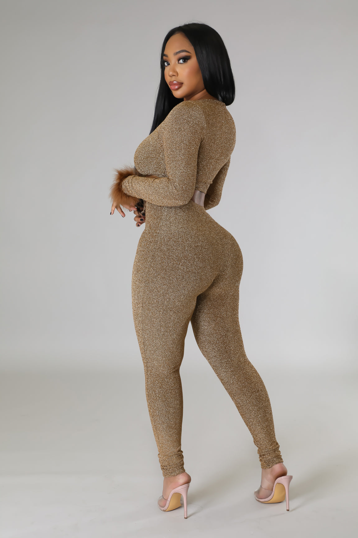 Golden Hottie Legging Set