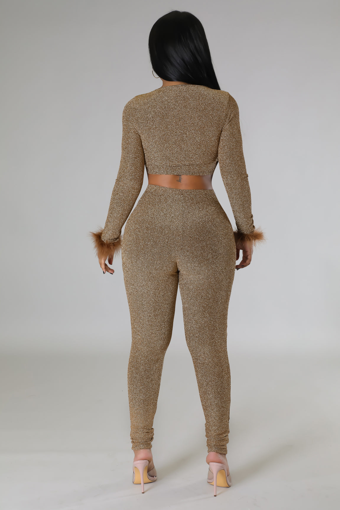 Golden Hottie Legging Set