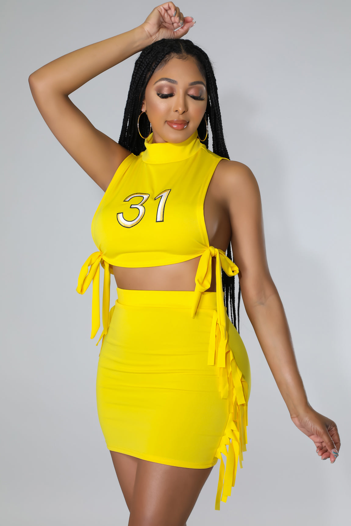 Babe Mode Skirt Set