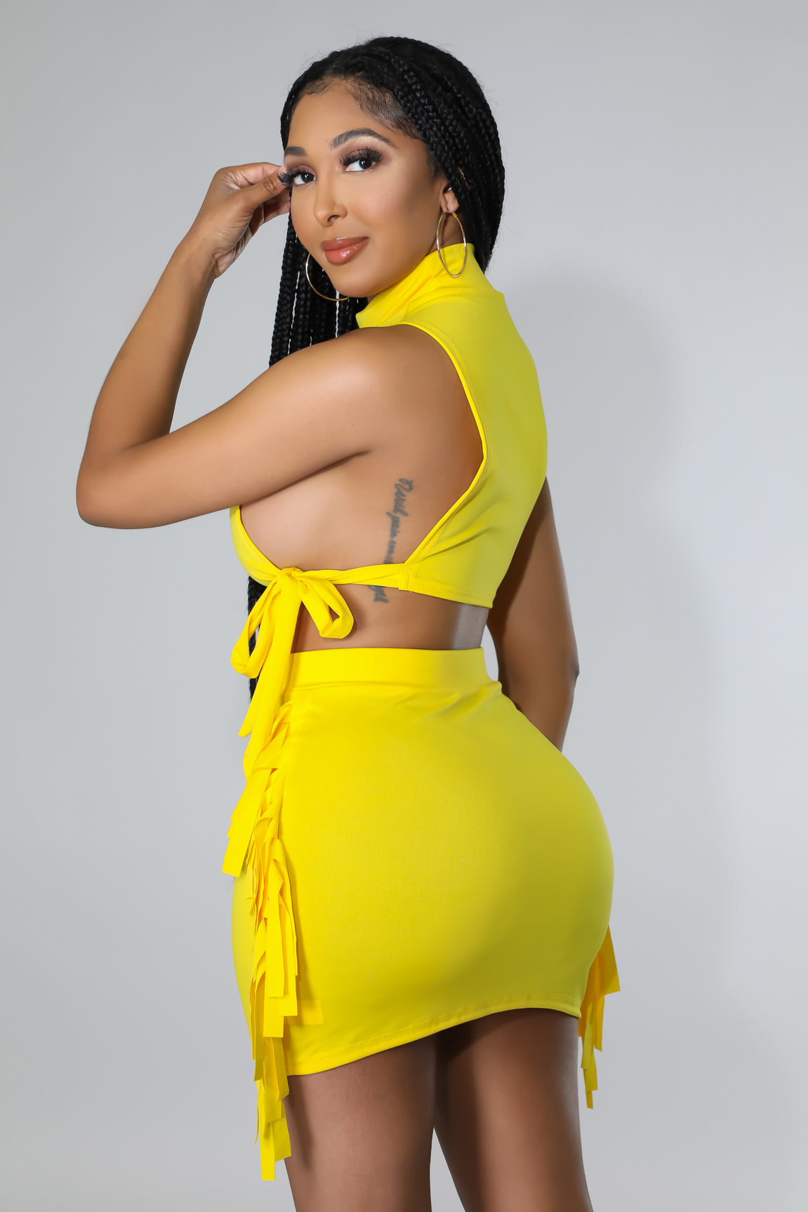 Babe Mode Skirt Set