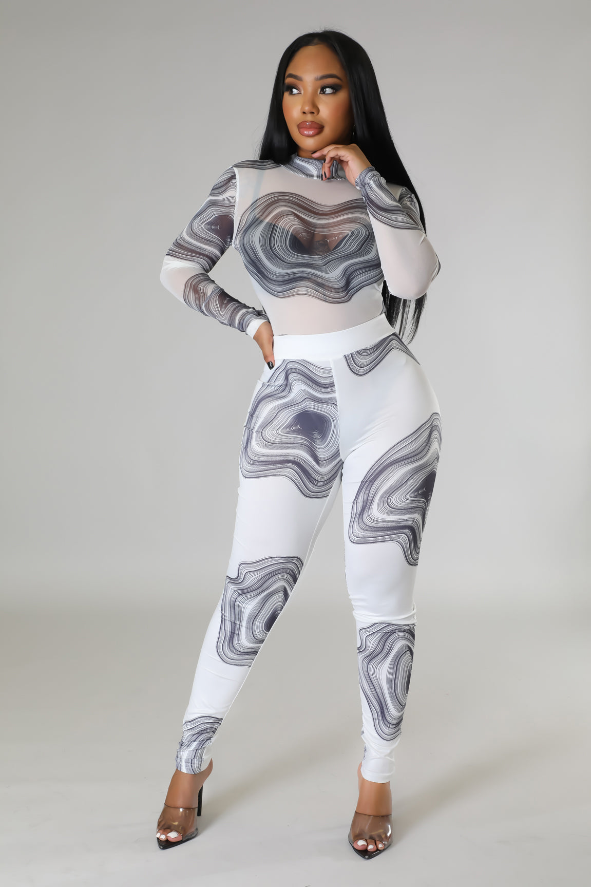 Camila Bae Bodysuit Legging Set