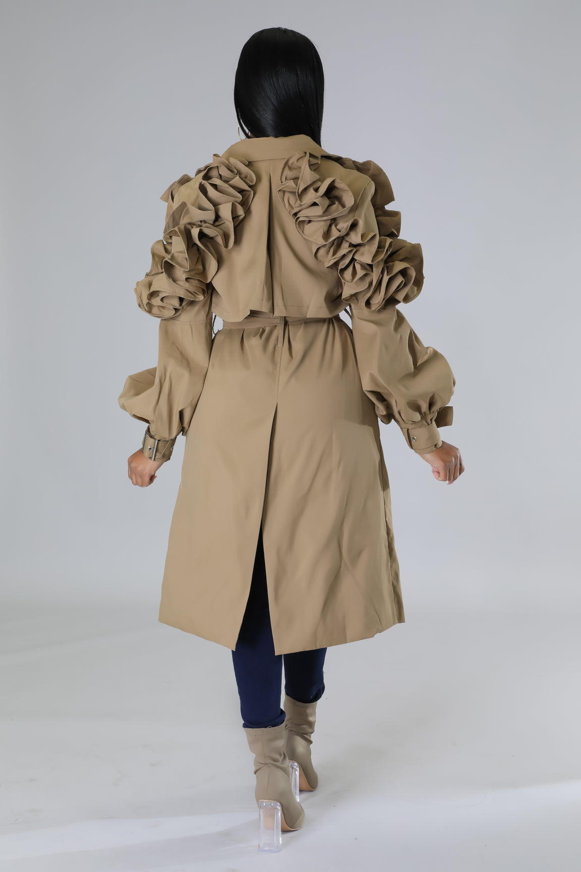 Ruffled Thoughts Coat