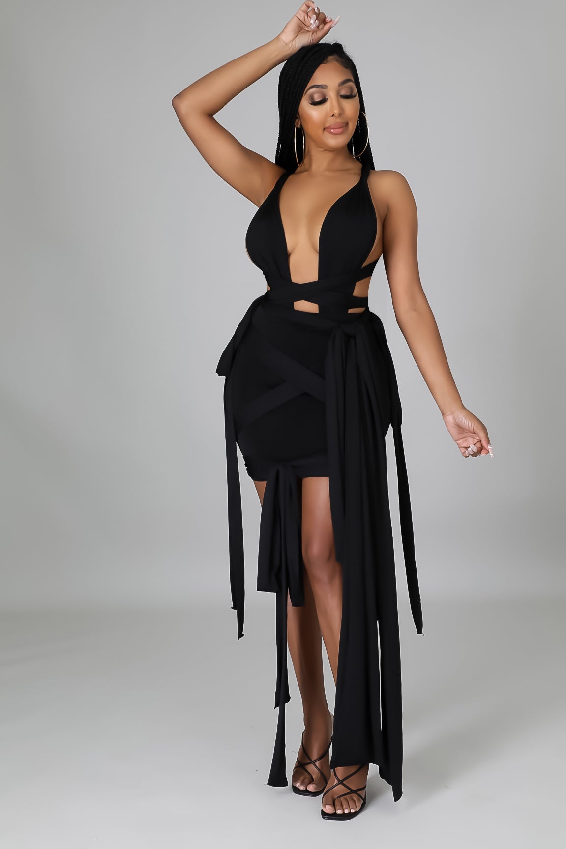 Angelina Bodysuit Skirt Set
