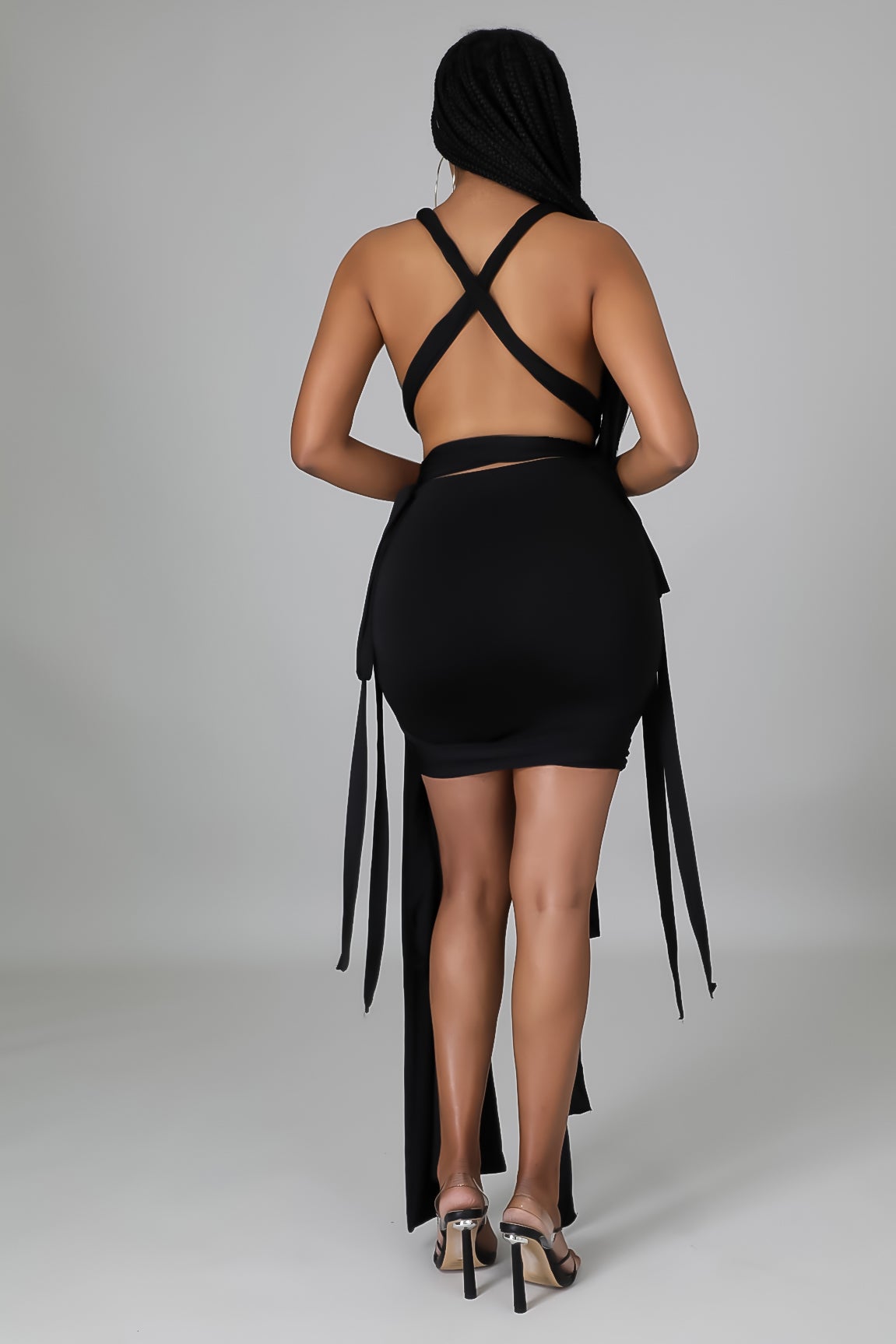 Angelina Bodysuit Skirt Set