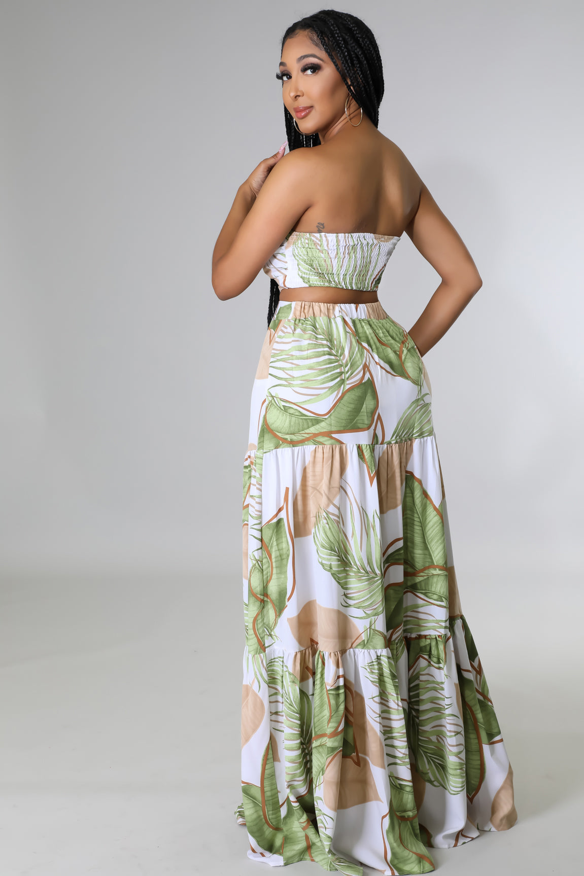 Spring Baby Skirt Set