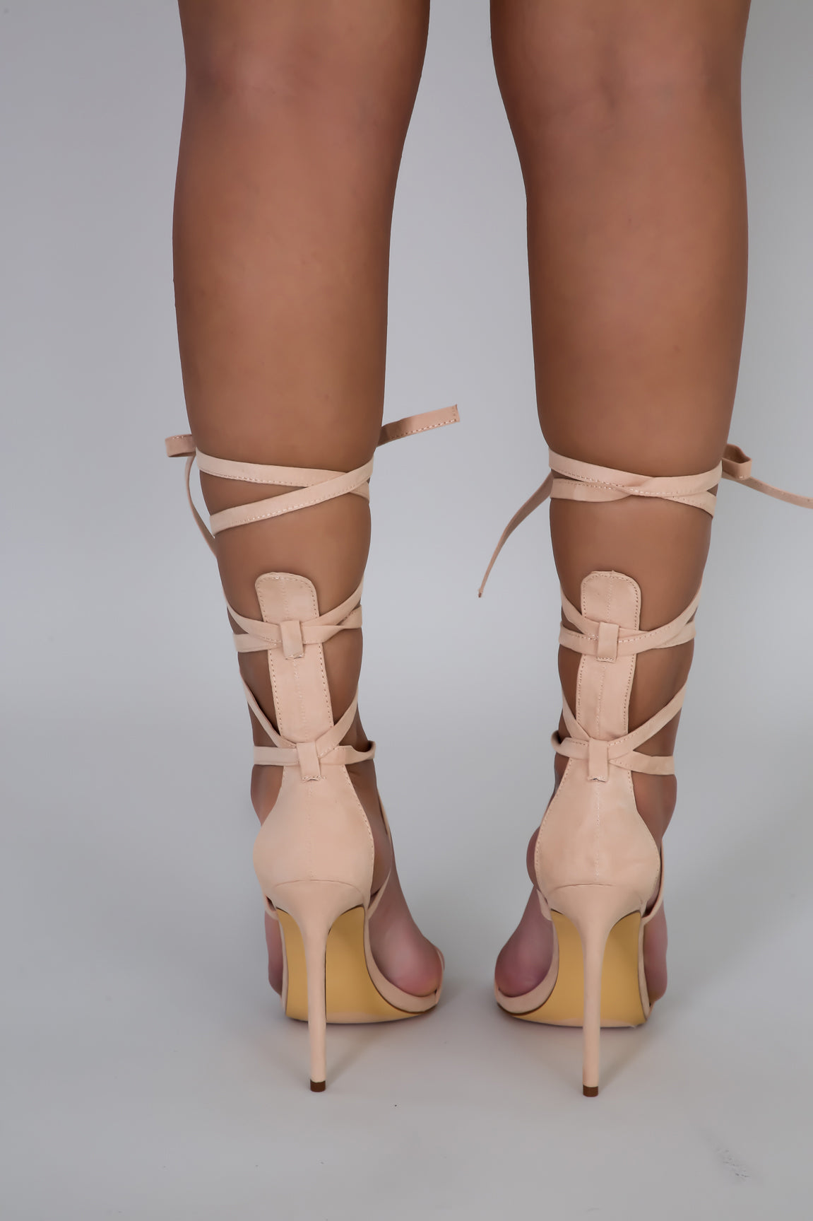 All Tied Up Heels | GitiOnline