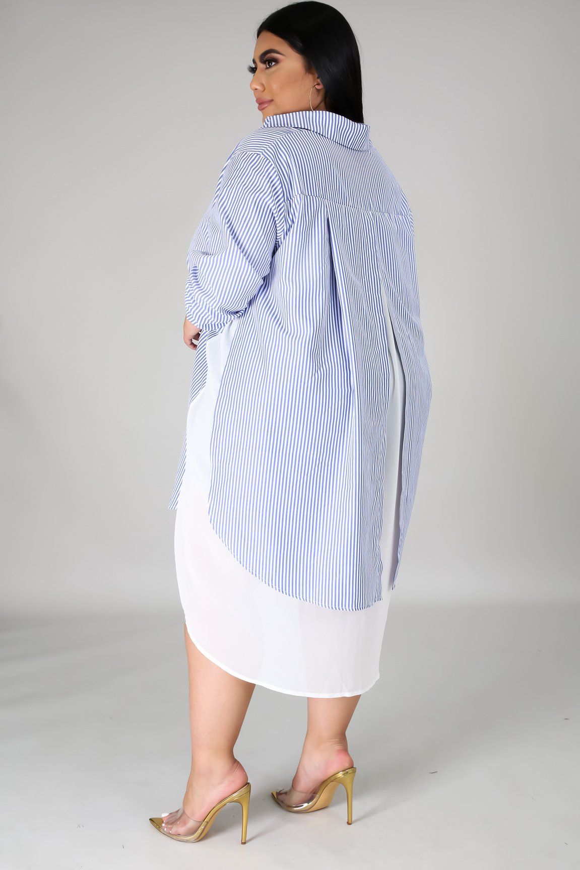 A Little Sheer Tunic Dress