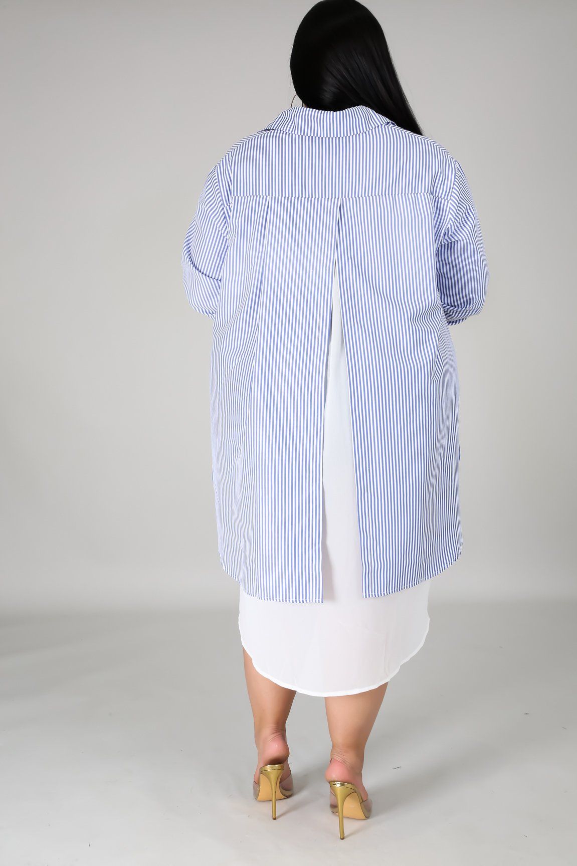 A Little Sheer Tunic Dress