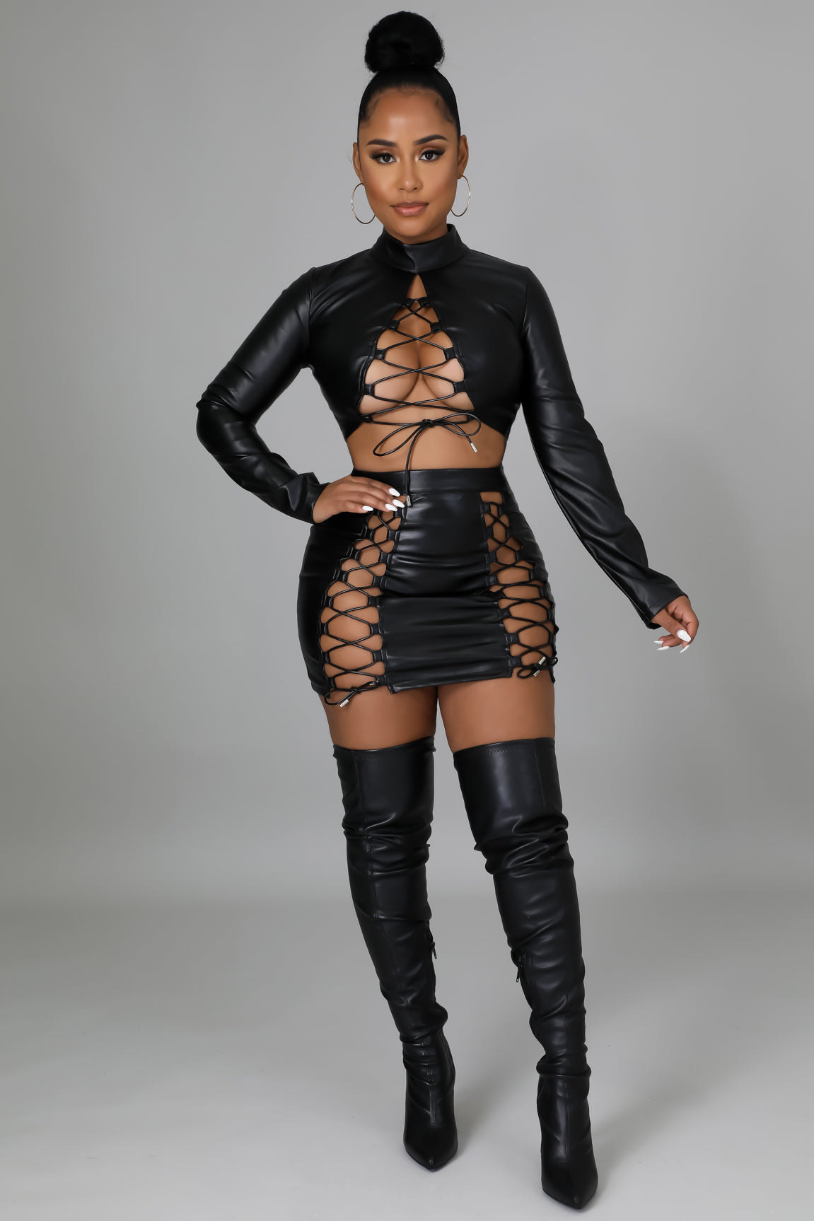 Angelynne Skirt Set