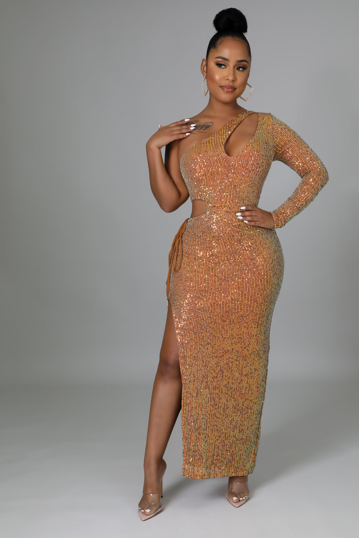 Champagne Talks Dress