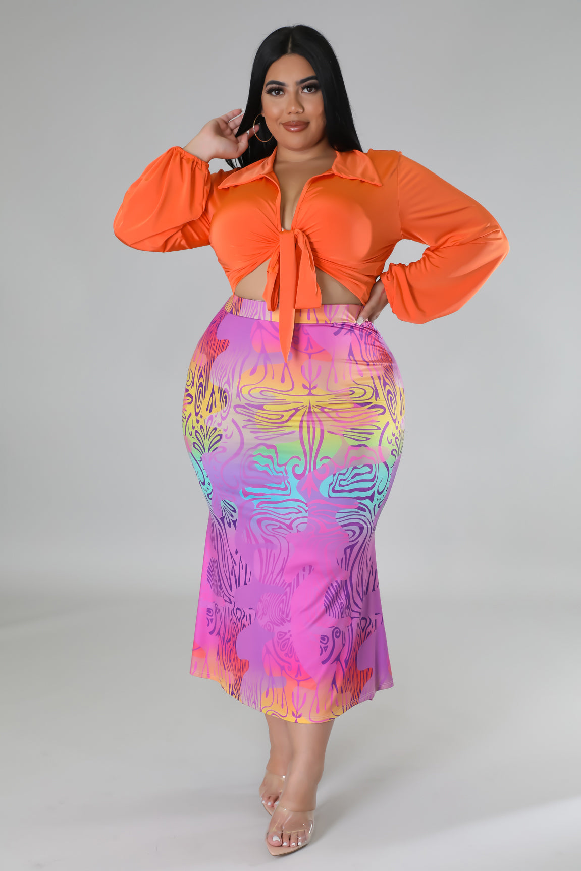 Karrie Babe Skirt Set