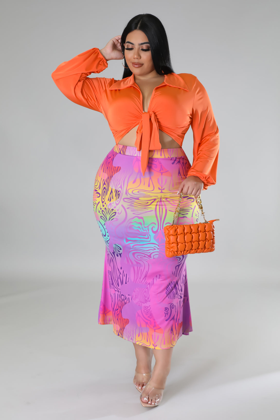 Karrie Babe Skirt Set