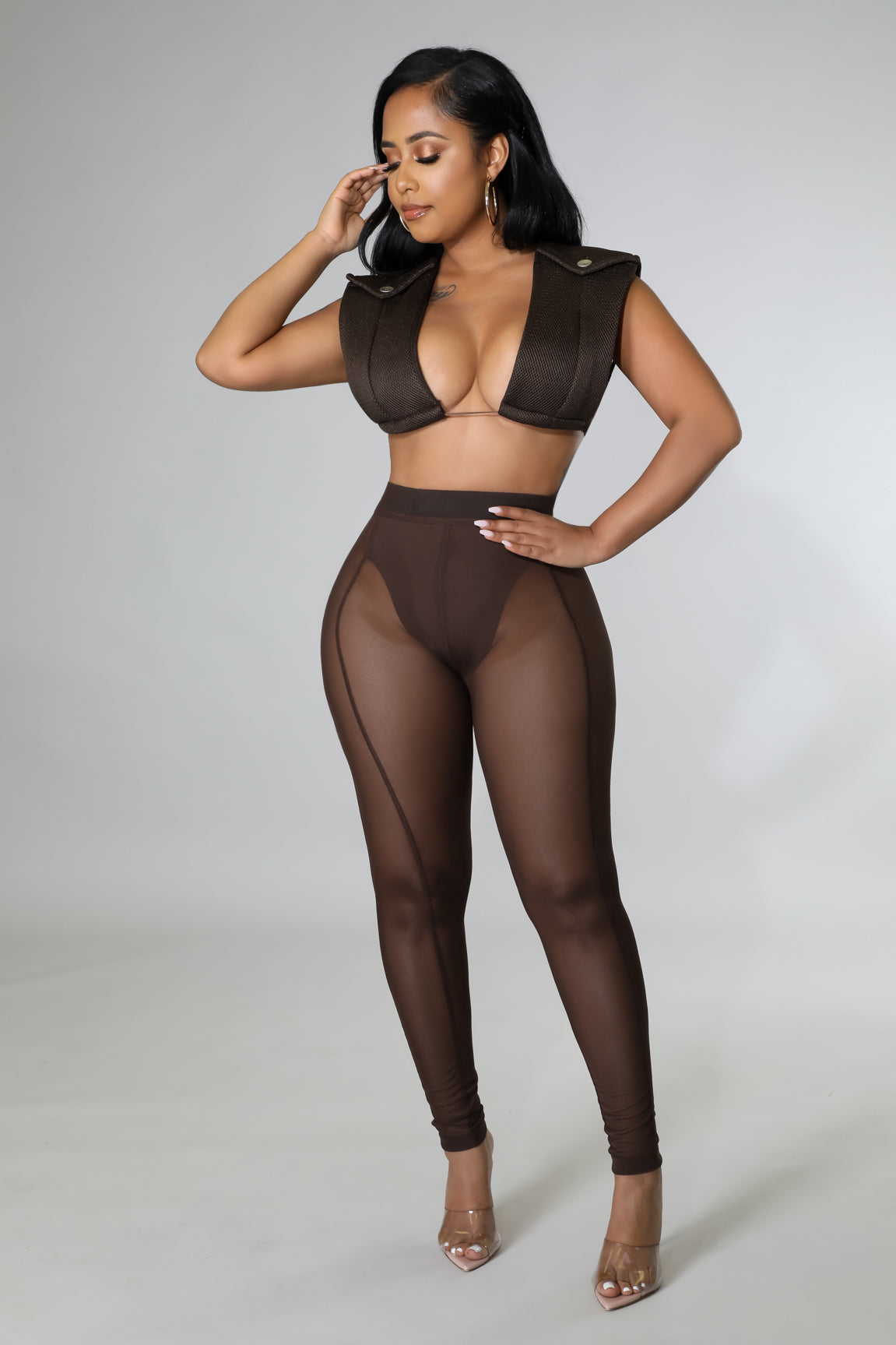 Clearly A Vibe Legging Set