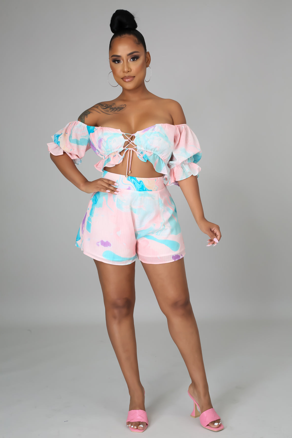Brenna Short Set