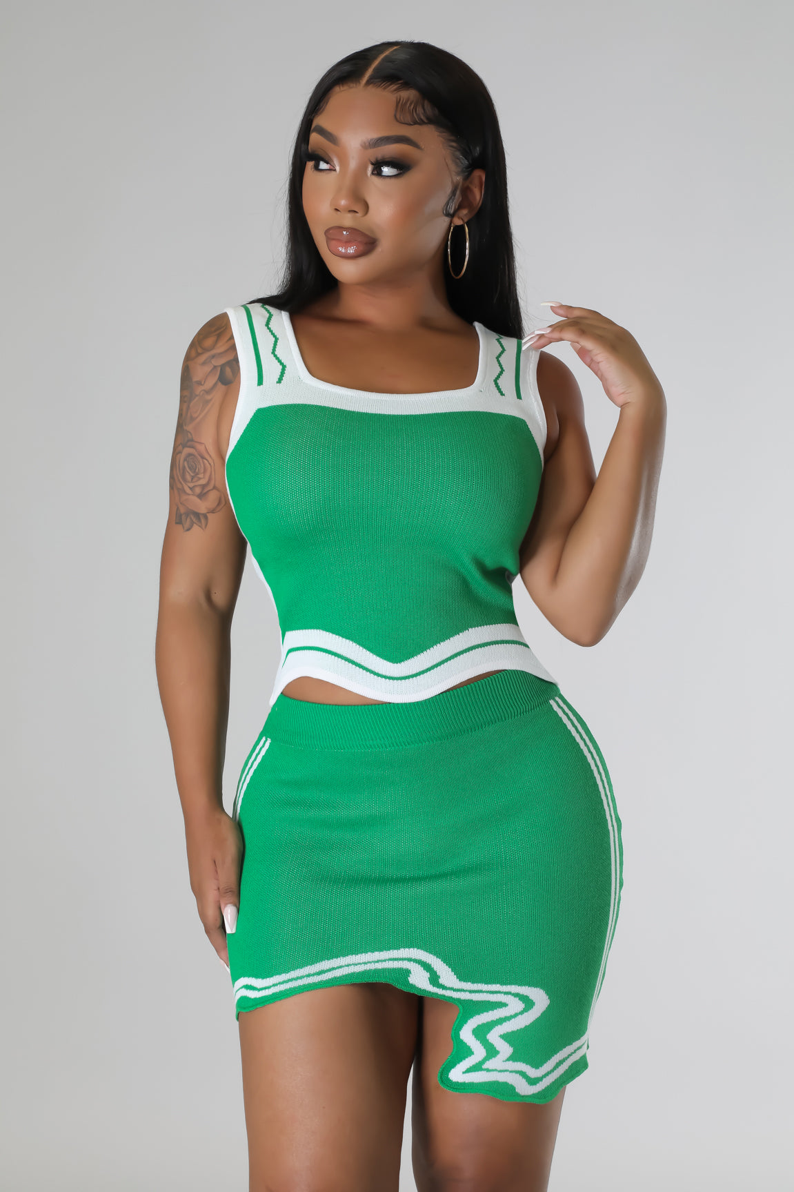 Talia Hottie Skirt Set