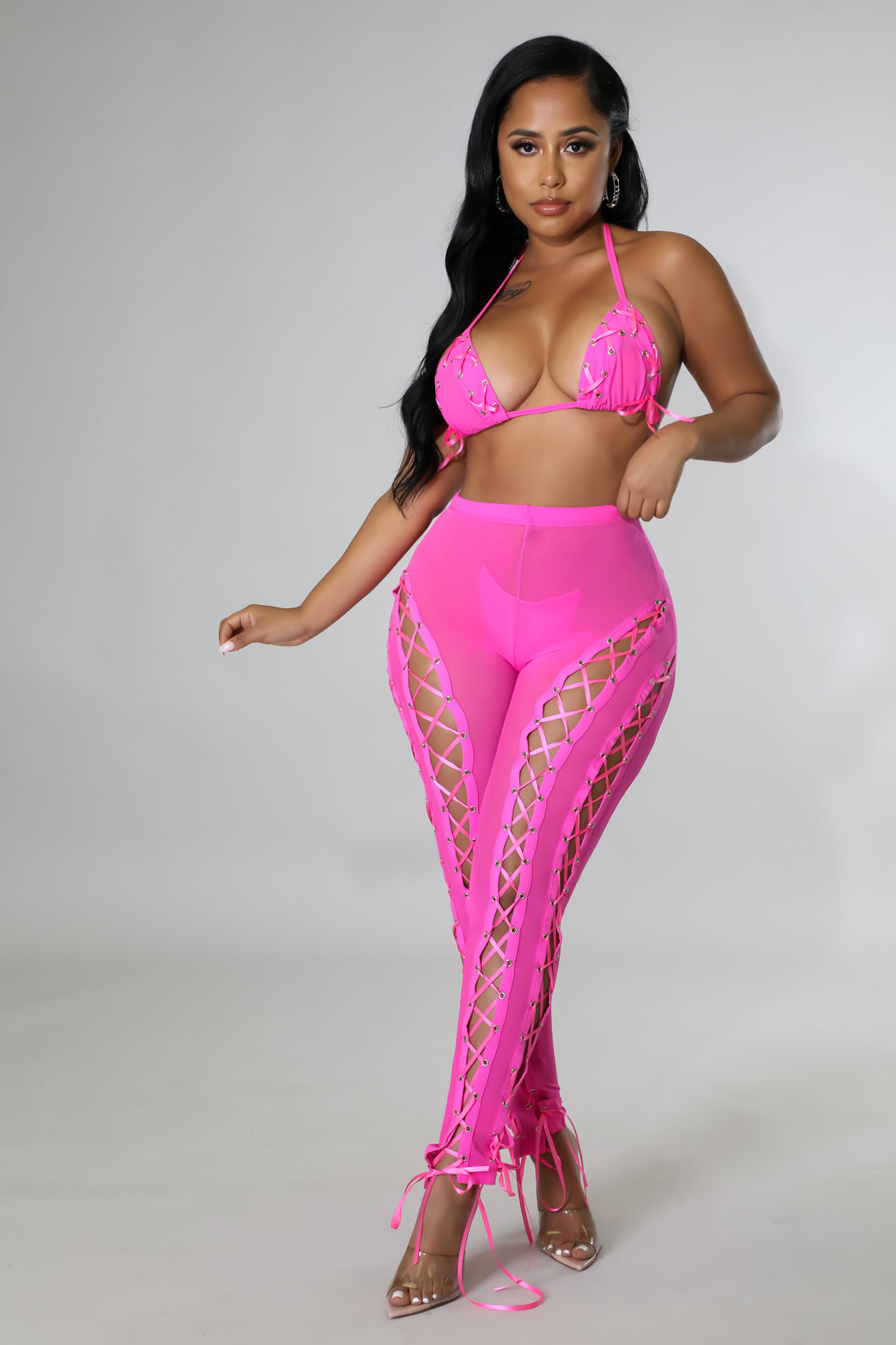 Teasing Looks Legging Set