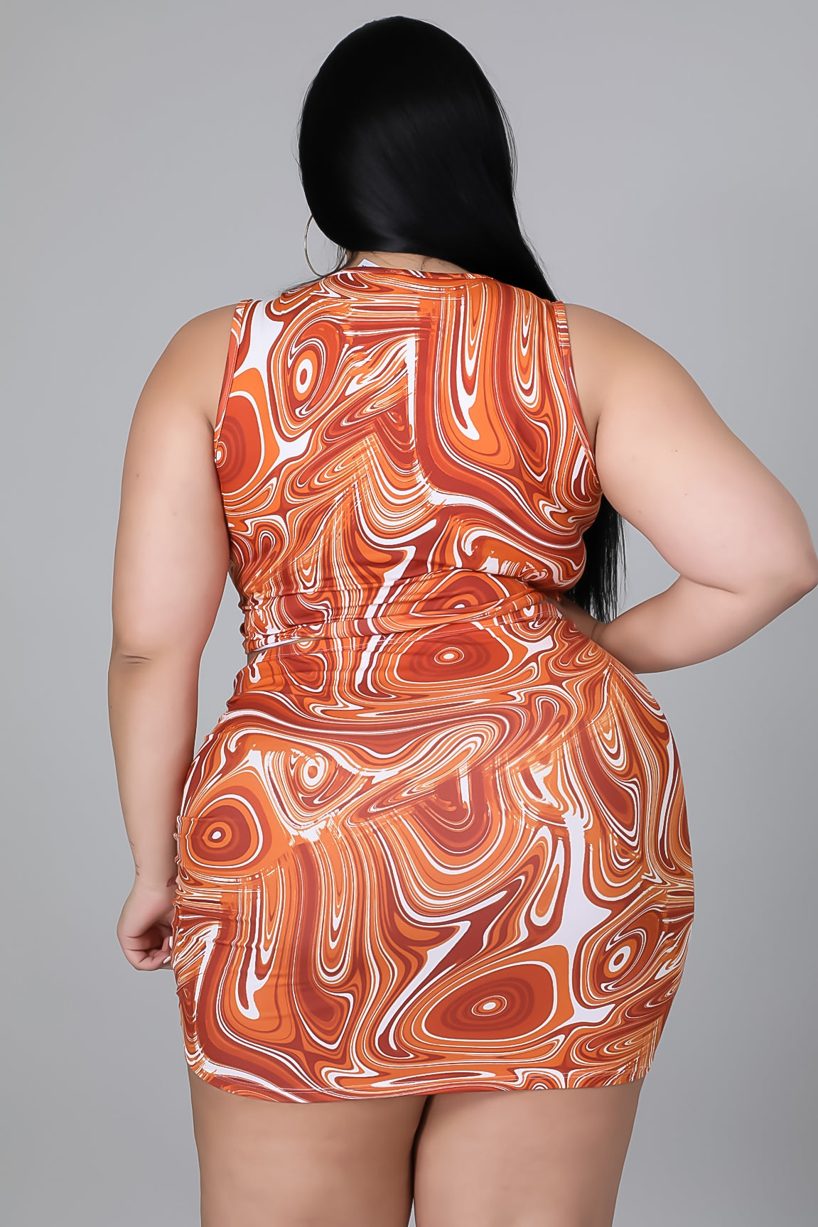 Swirl With Me Skirt Set