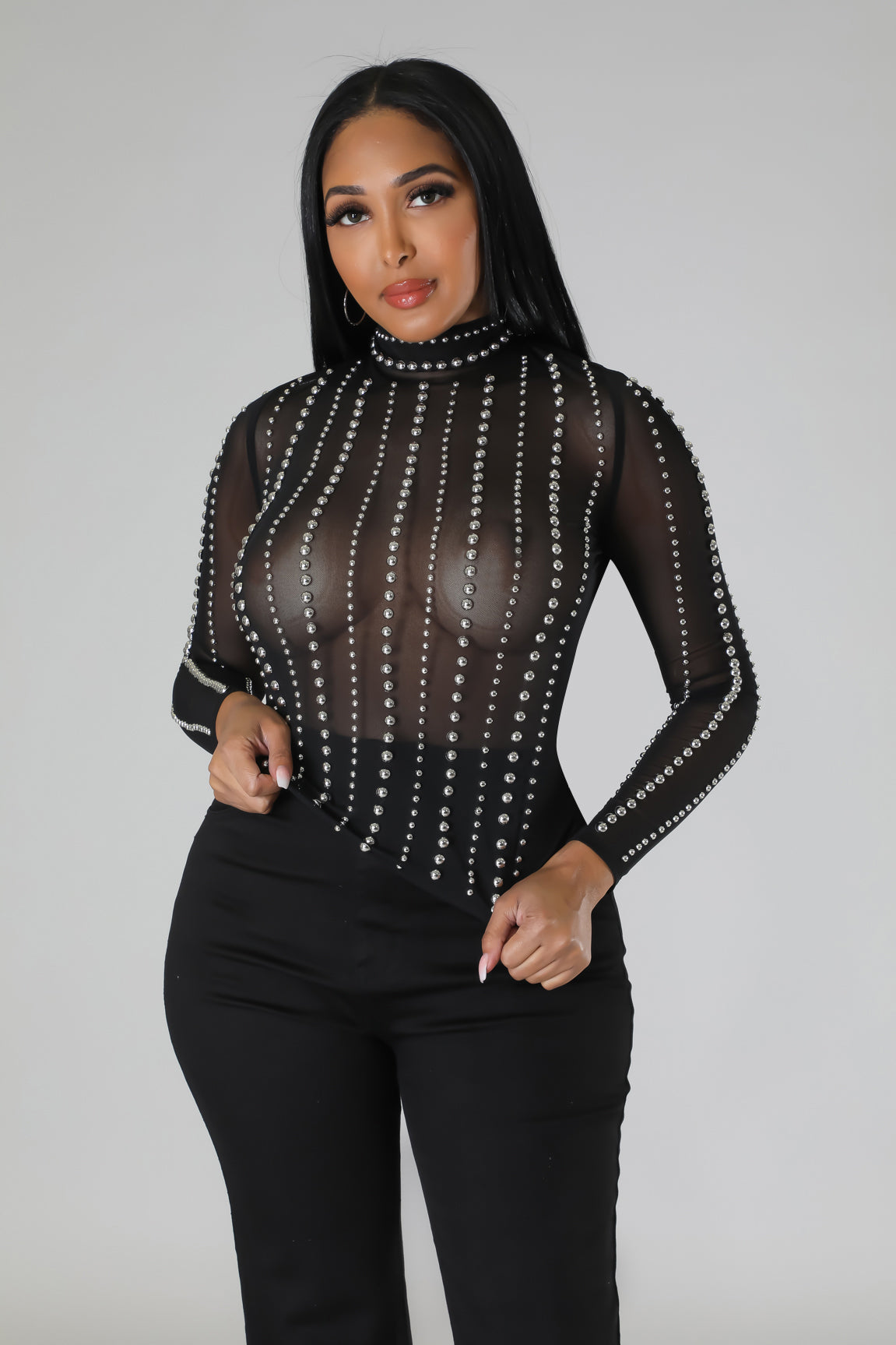 Studded Mama Top