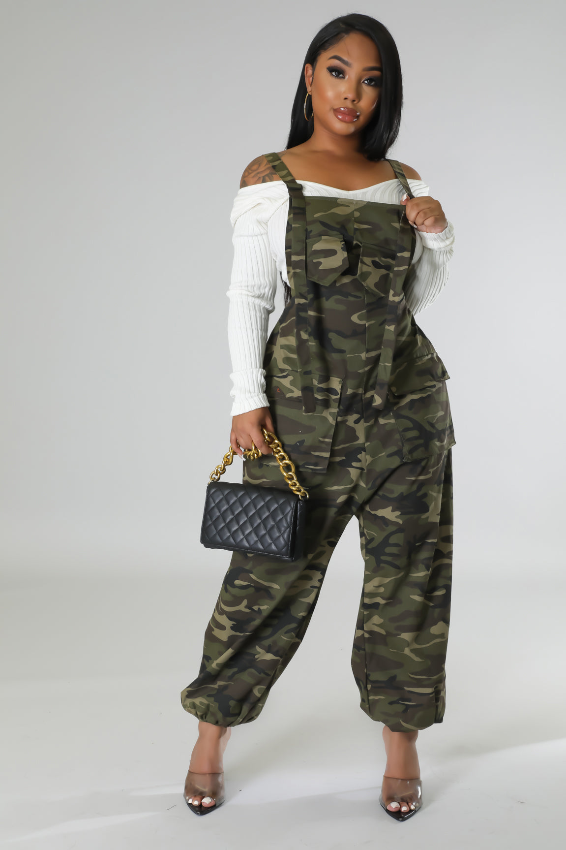 Camo Babe Jumpsuit