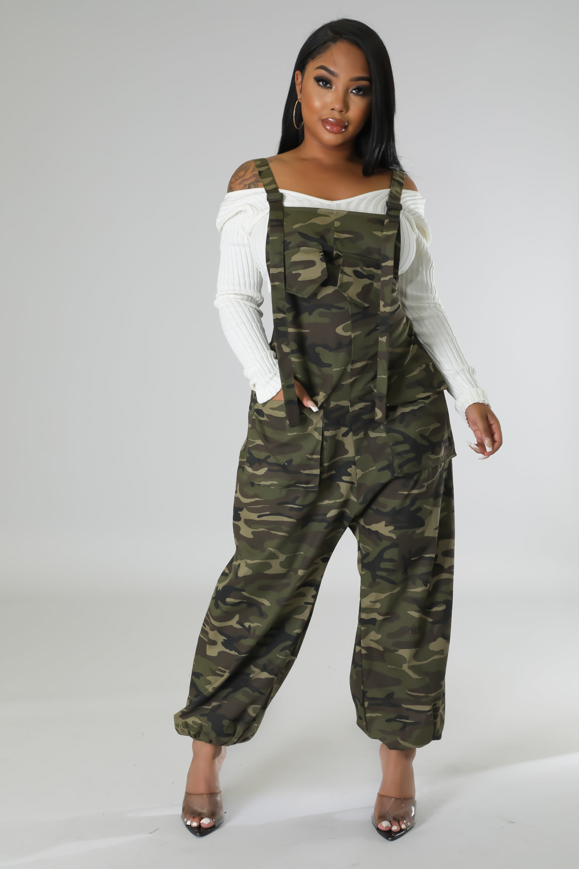 Camo Babe Jumpsuit