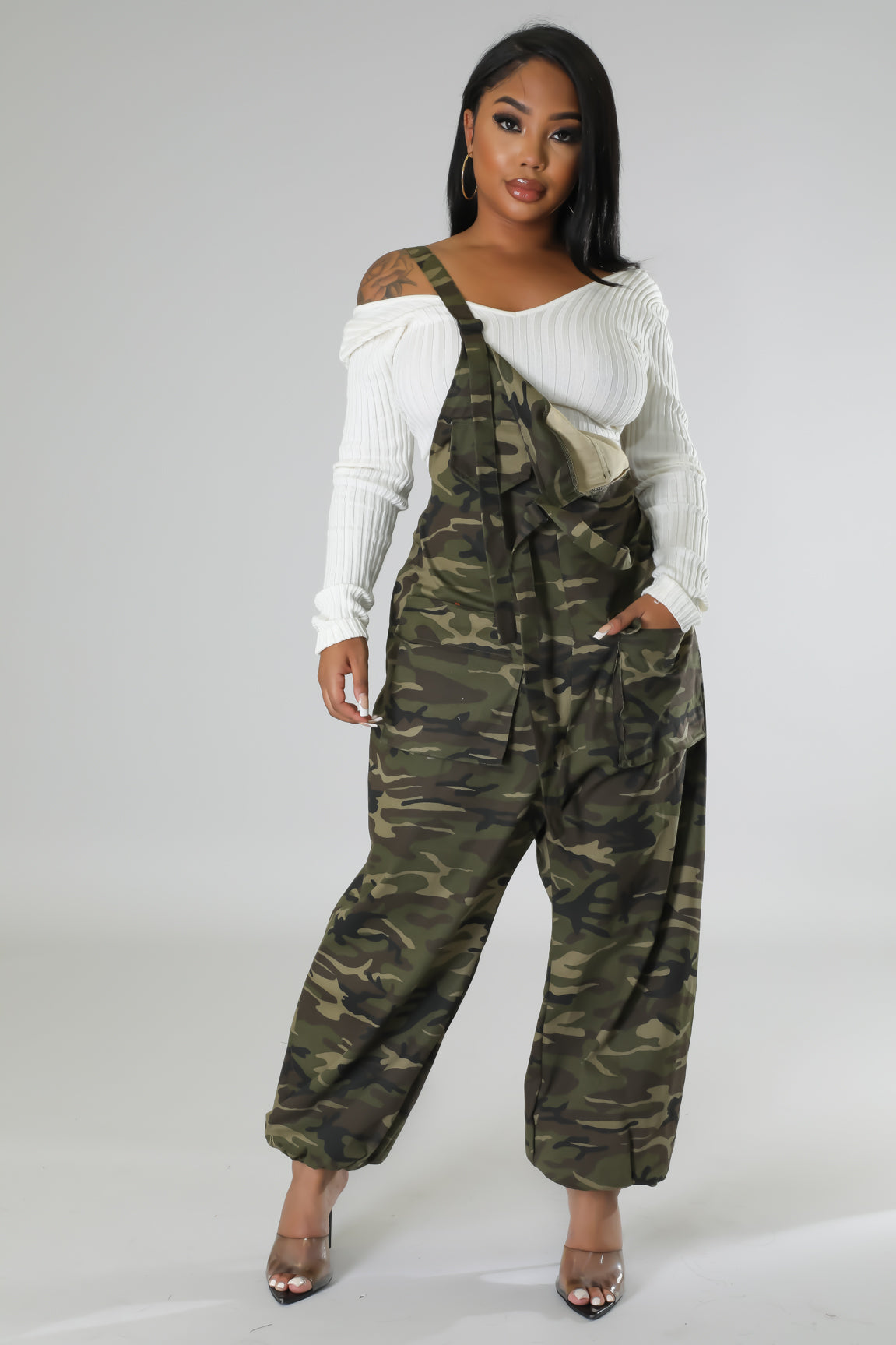 Camo Babe Jumpsuit