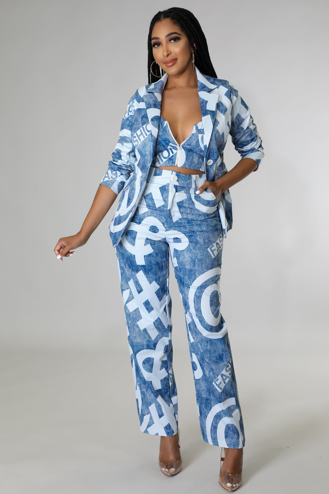 3pc Fashion Icon Pant Set