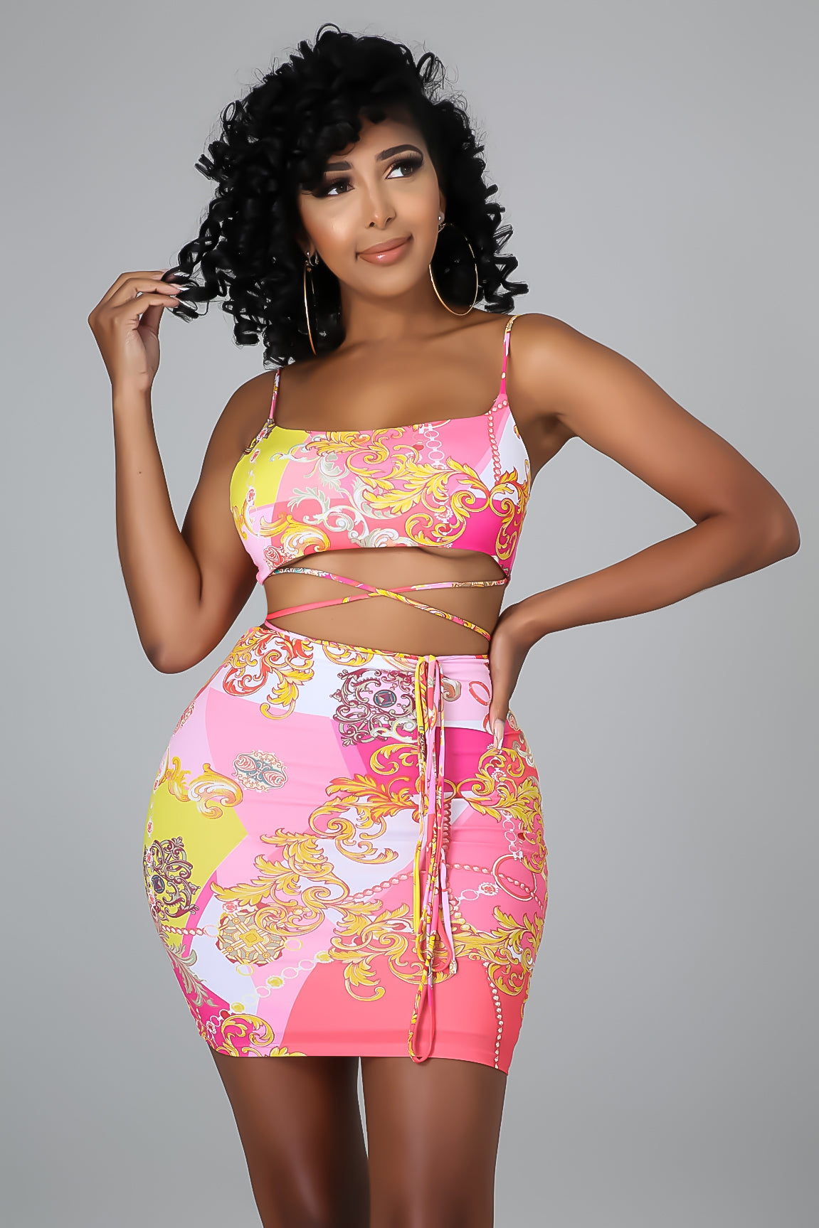 Brazilian Tans Skirt Set