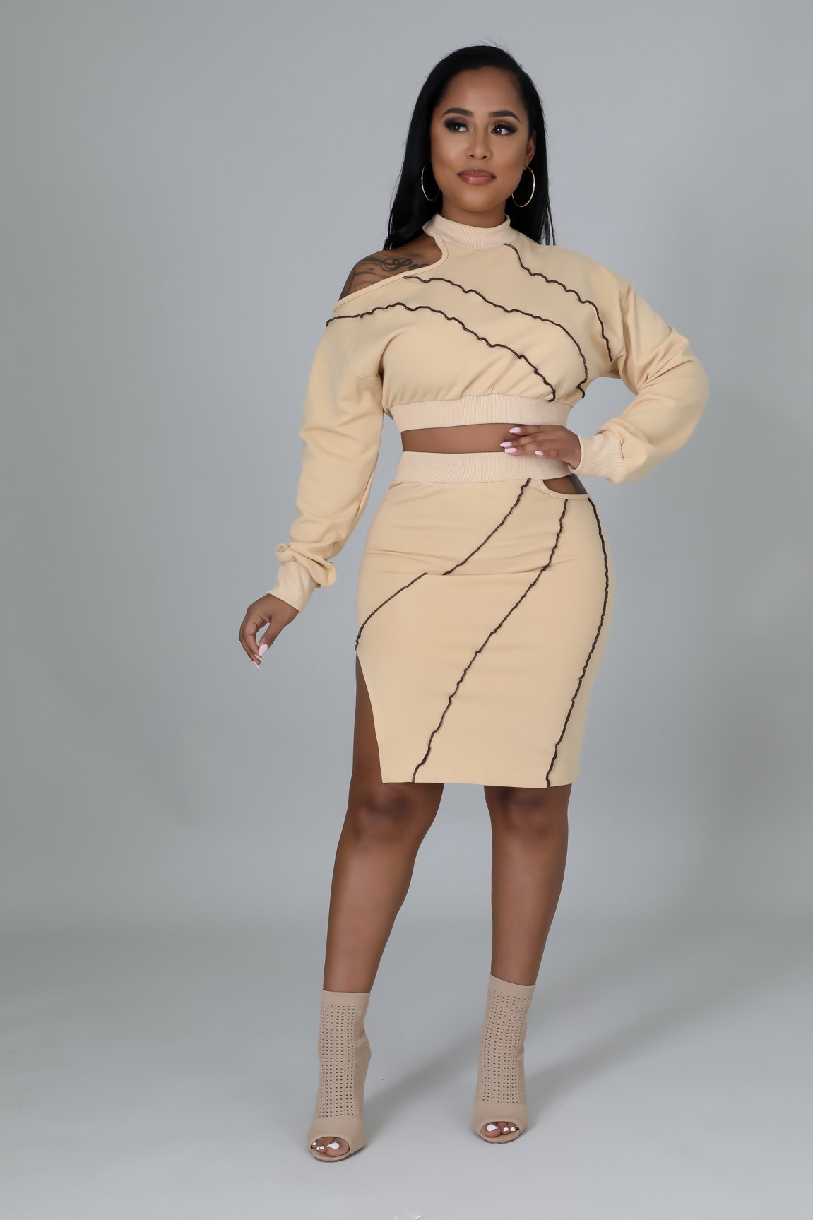 Adiene Skirt Set
