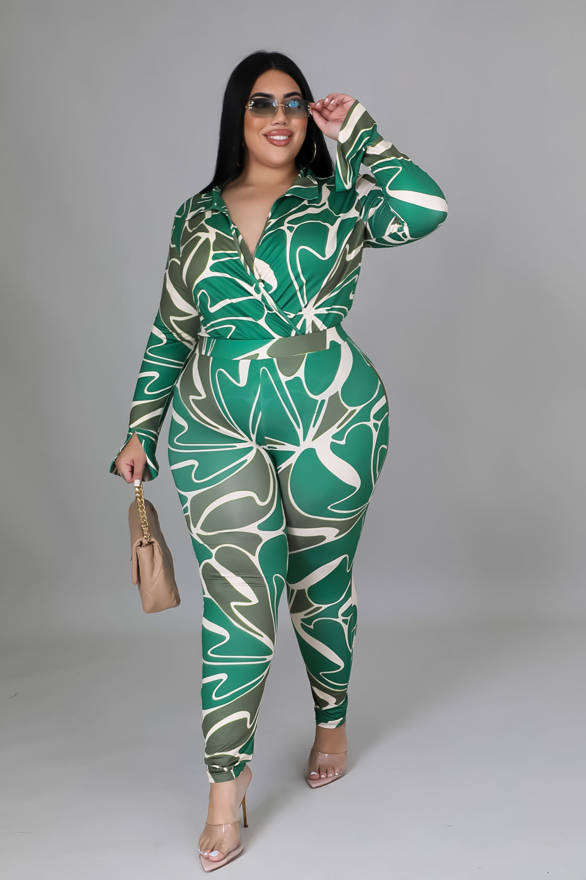 Ellie Babe Bodysuit Legging Set